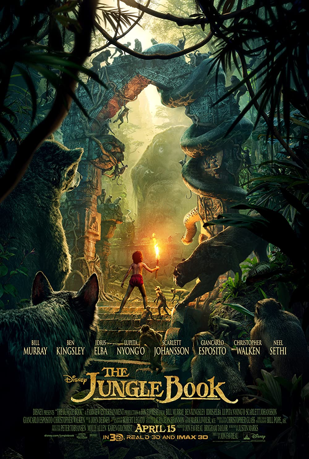 مشاهدة فيلم The Jungle Book 2016 مترجم اون لاين