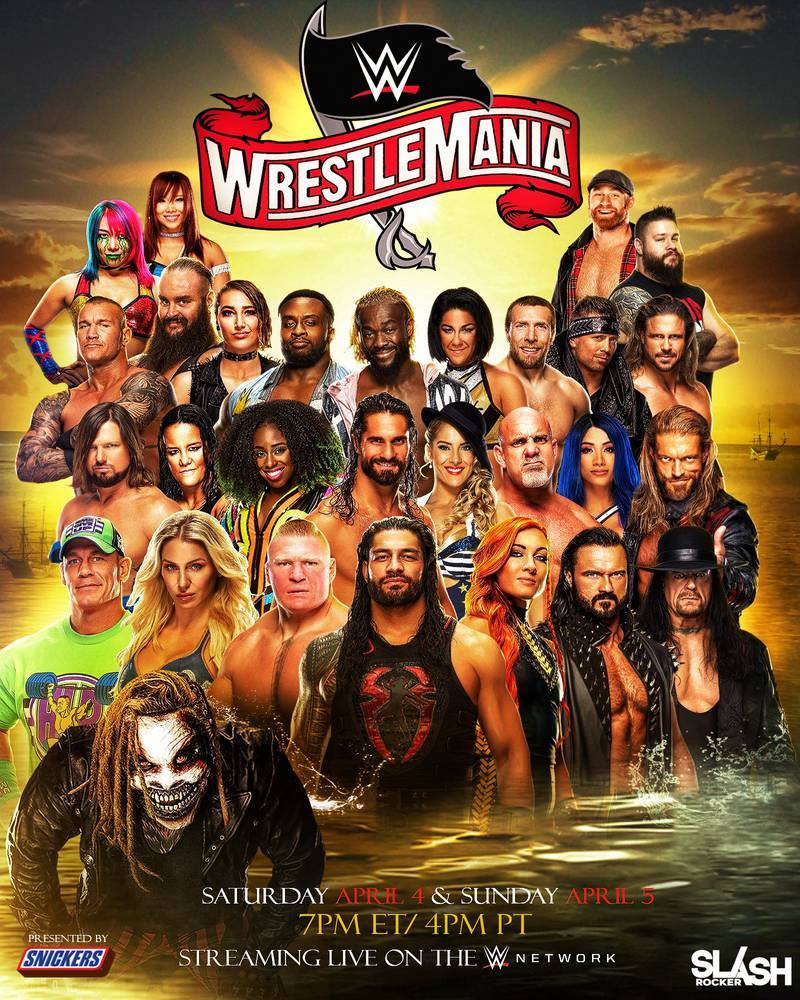 مشاهدة عرض WWE WrestleMania 36 Part 2 2020 مترجم