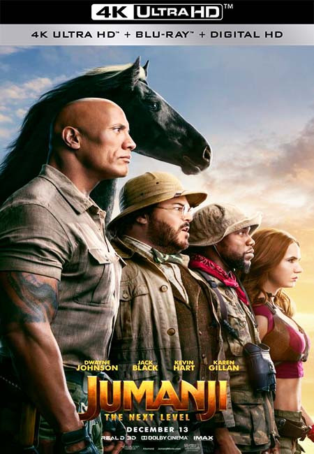 فيلم Jumanji: The Next Level 2019 4K BluRay مترجم اون لاين