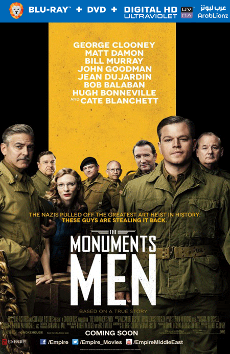 مشاهدة فيلم The Monuments Men 2014 مترجم اون لاين