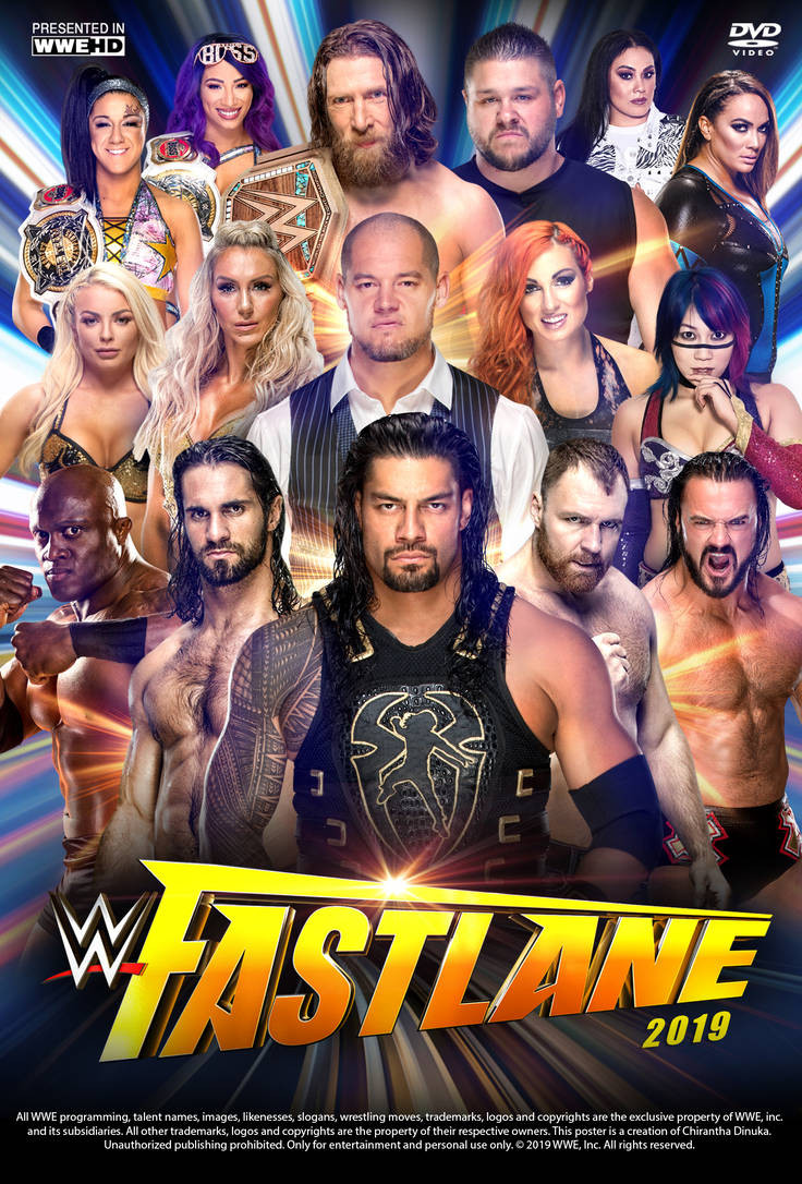 عرض WWE Fast Lane 2019 مترجم