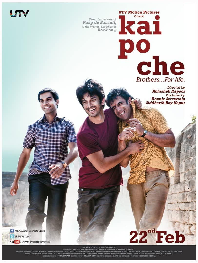 فيلم Kai po che 2013 مترجم اون لاين