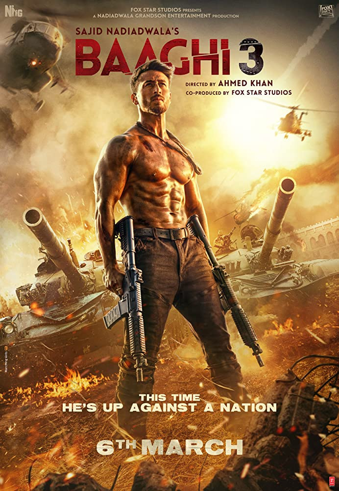 فيلم Baaghi 3 2020 مترجم اون لاين