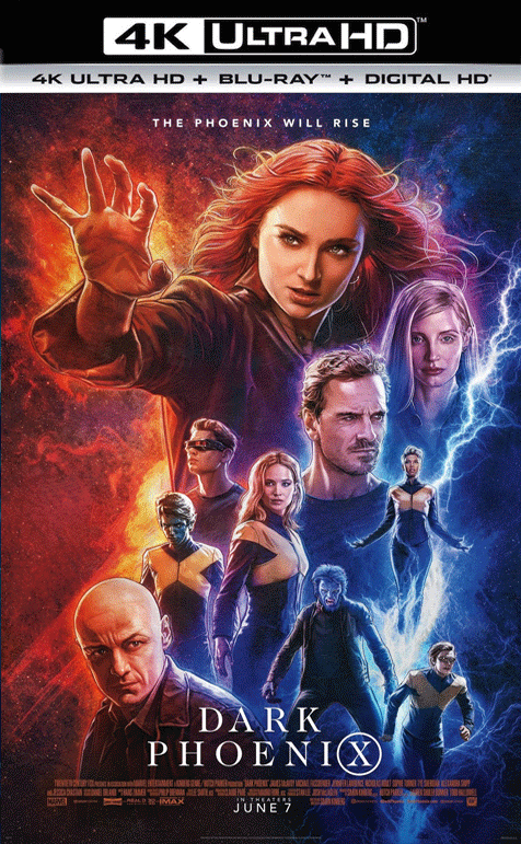 فيلم Dark Phoenix 2019 4K BluRay مترجم اون لاين