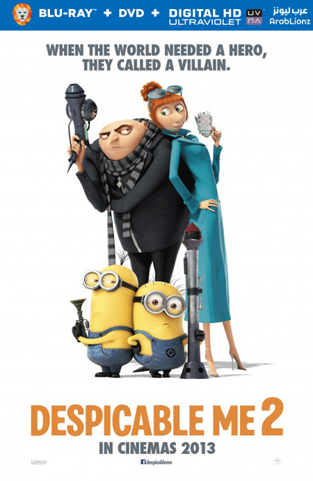 مشاهدة فيلم Despicable Me 2 2013 مترجم اون لاين