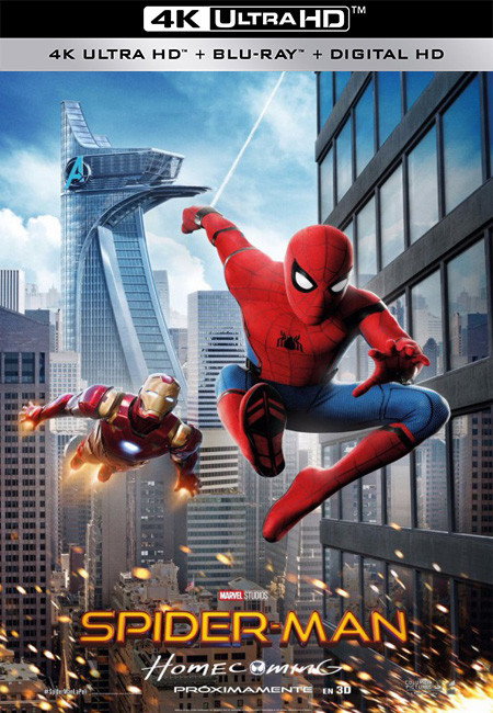 فيلم Spider-Man: Homecoming 2017 4K BluRay مترجم اون لاين