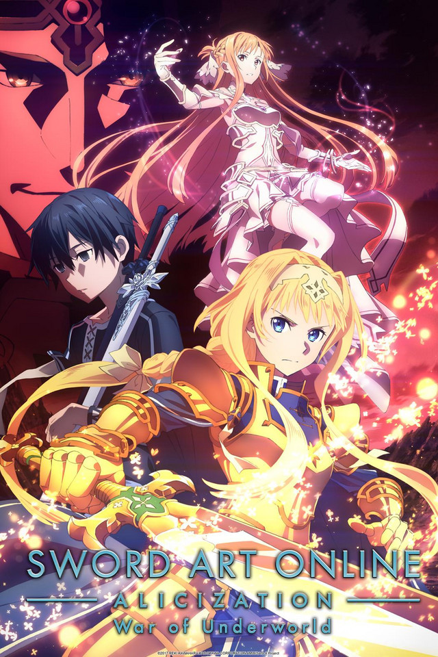 انمي Sword Art Online: Alicization – War of Underworld كامل