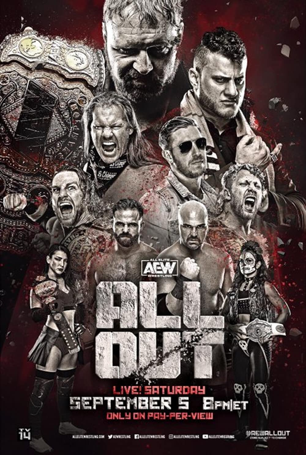 عرض All Elite Wrestling: All Out 2020 مترجم