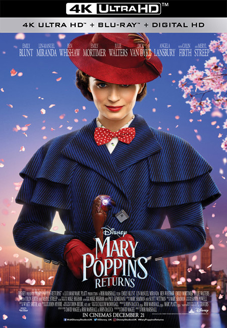 فيلم Mary Poppins Returns 2018 4K BluRay مترجم اون لاين