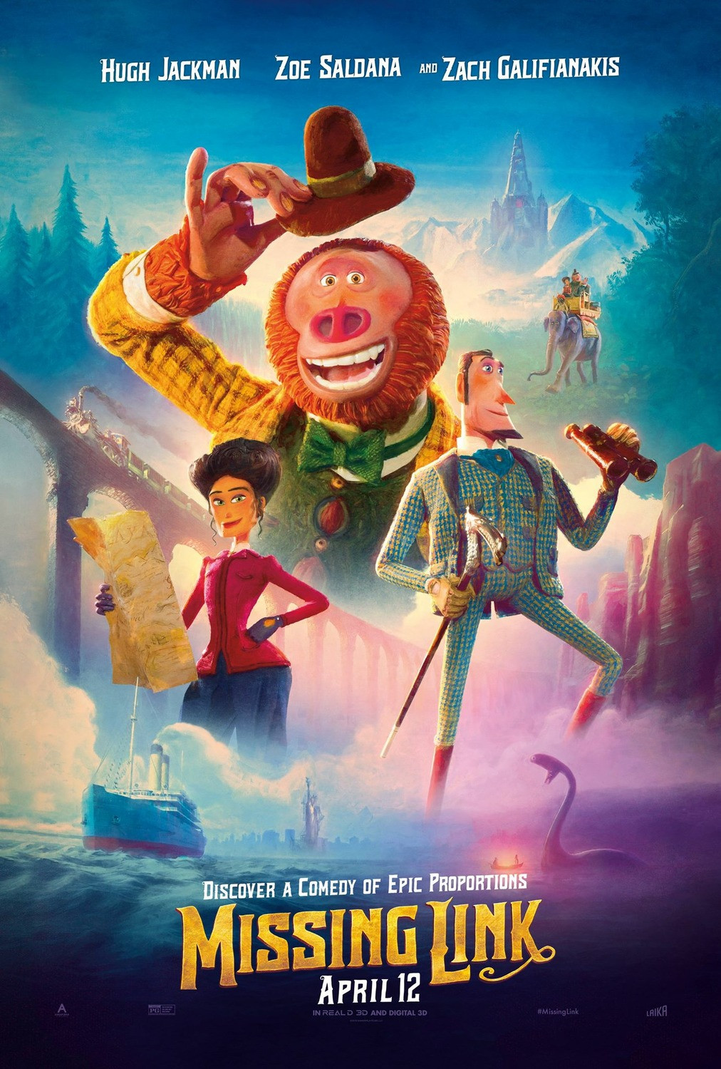 فيلم Missing Link 2019 مترجم اون لاين