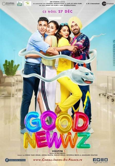 فيلم Good Newwz 2019 مترجم اون لاين