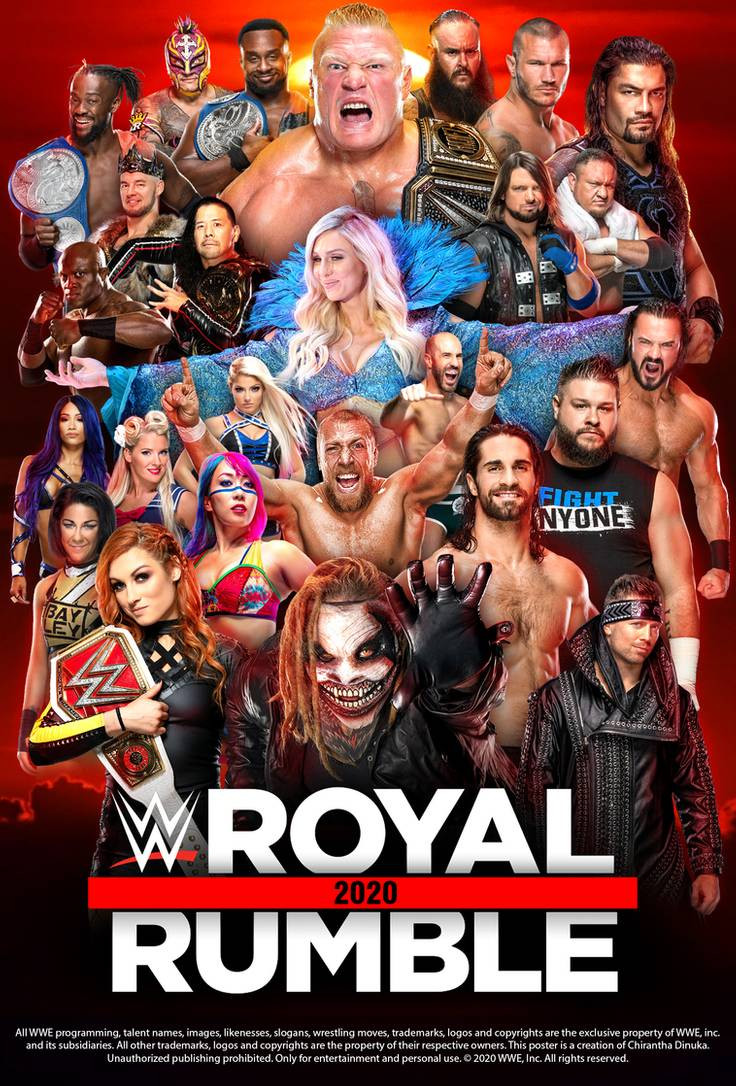 مشاهدة عرض WWE Royal Rumble 2020 مترجم