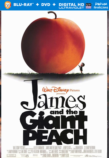 مشاهدة فيلم James and the Giant Peach 1996 مترجم اون لاين