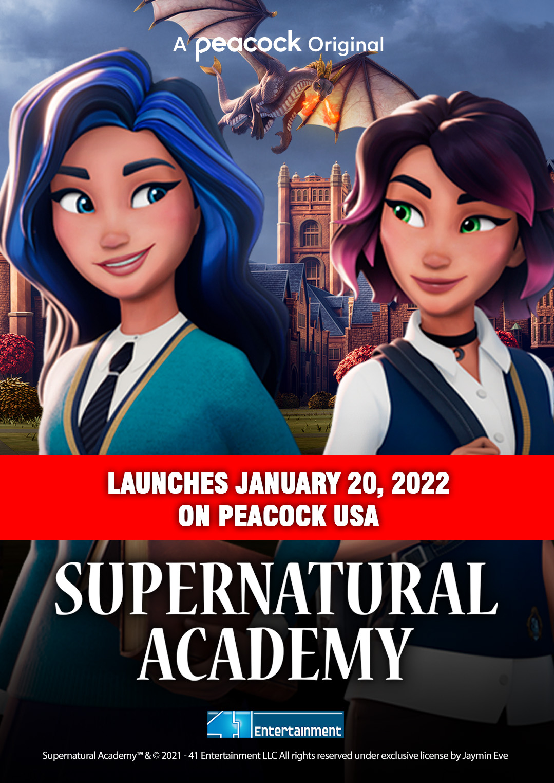 انمي Supernatural Academy الحلقة 1 الاولي مترجمة