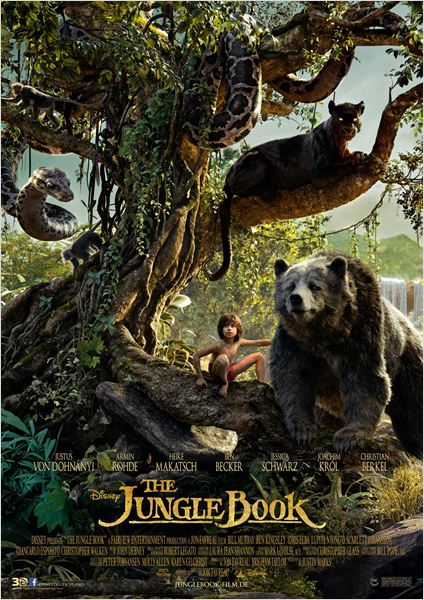 مشاهدة فيلم كتاب الادغال The Jungle Book 2016 مدبلج مصري اون لاين