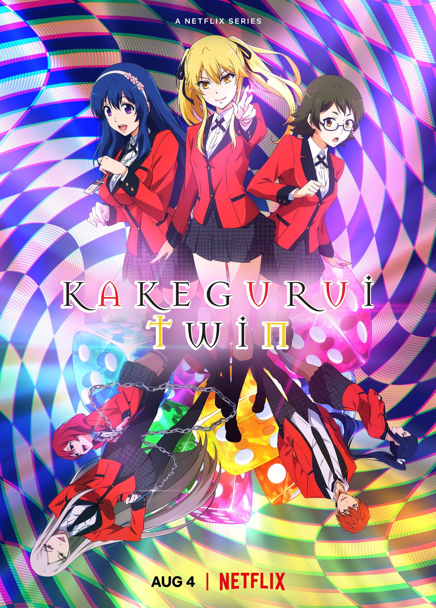 انمي Kakegurui Twin الموسم 1 الحلقة 1 مترجمة