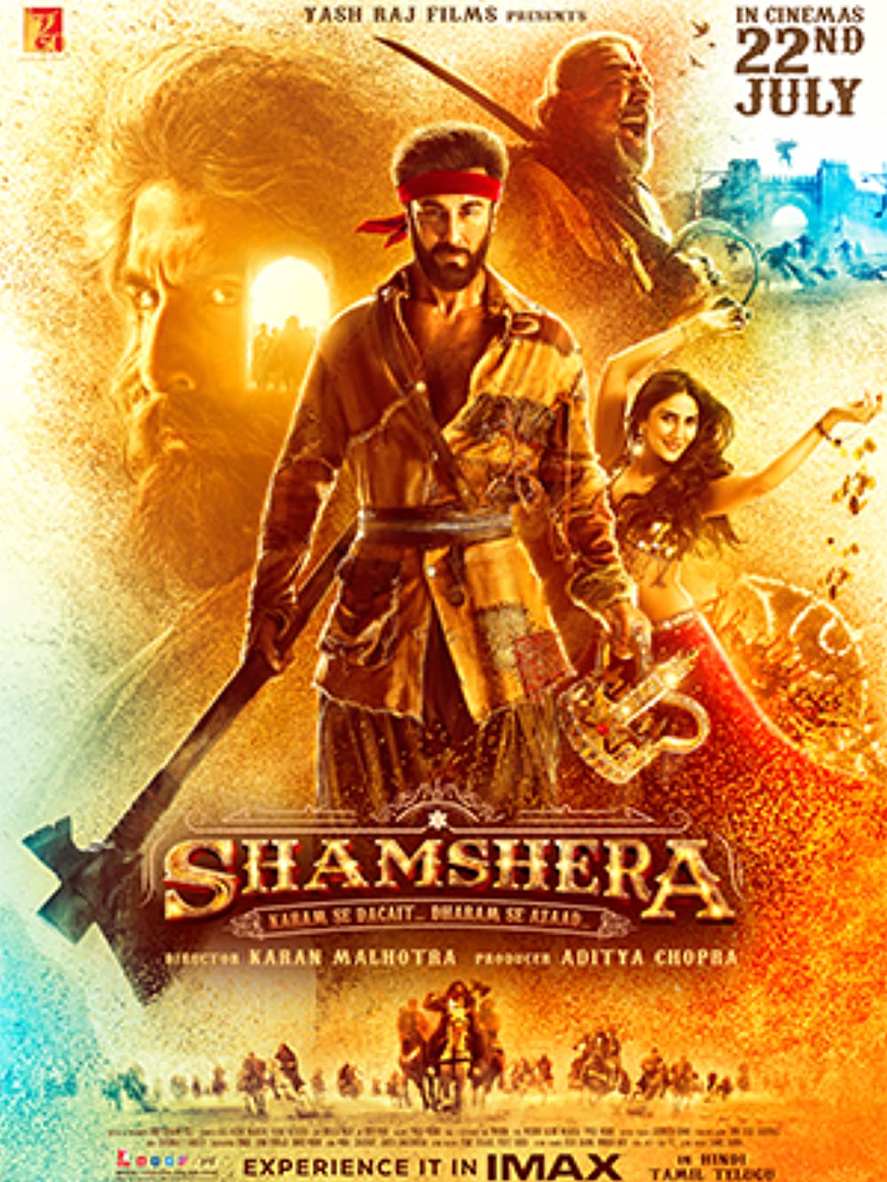 مشاهدة فيلم Shamshera 2022 مترجم اون لاين