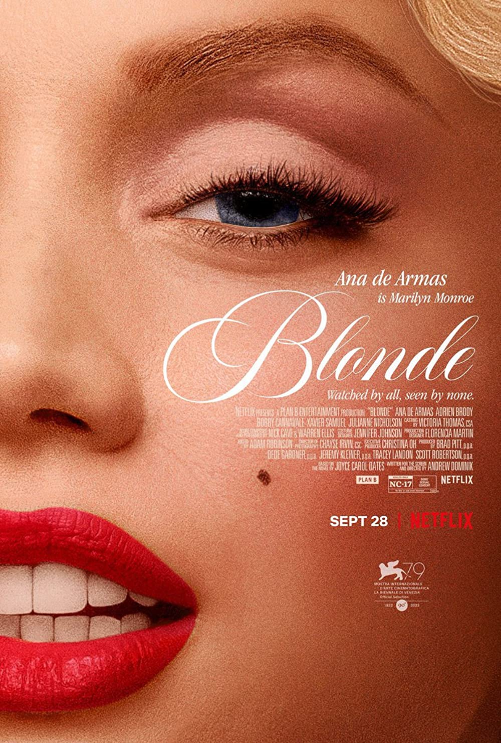 مشاهدة فيلم Blonde 2022 مترجم اون لاين