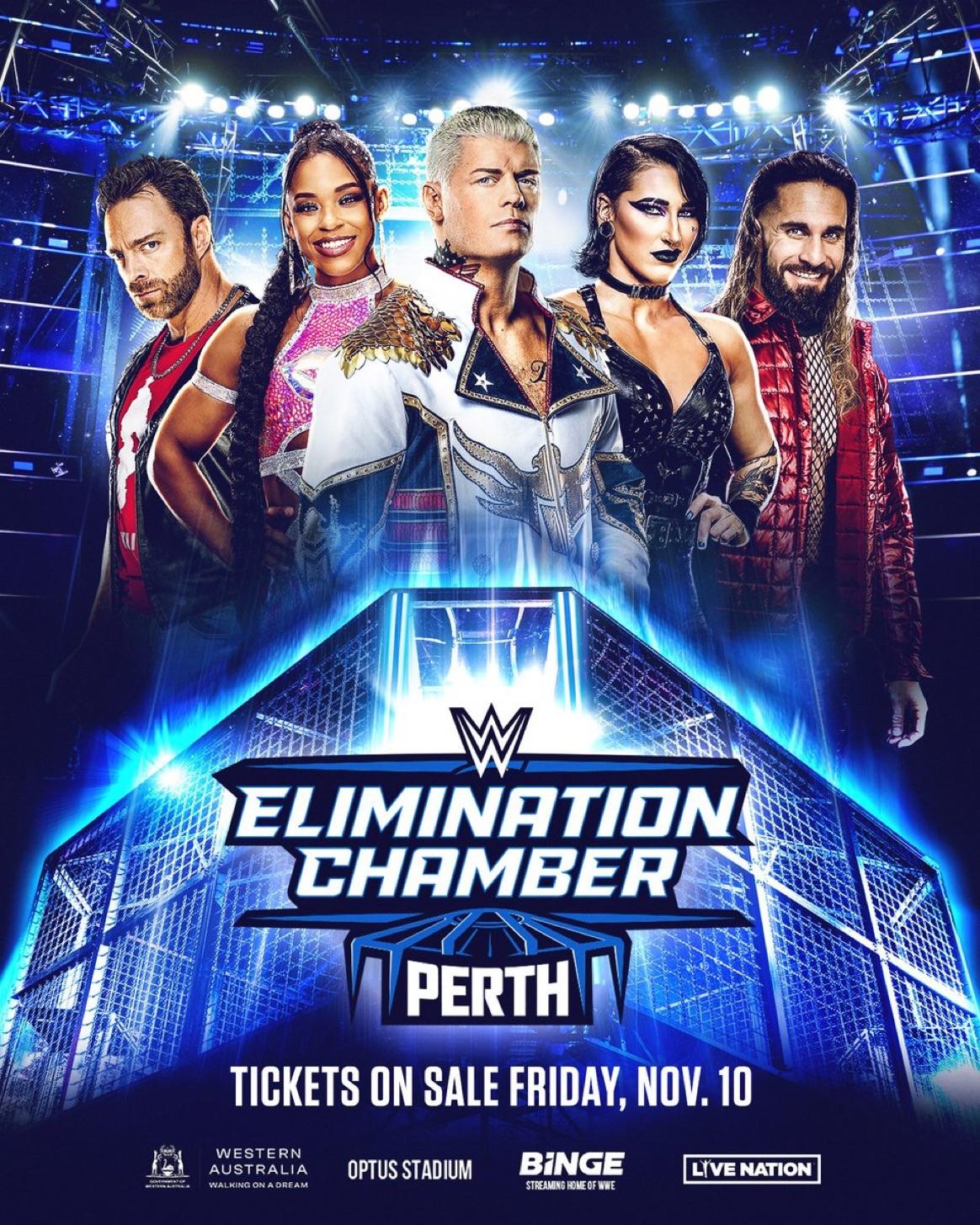 مشاهدة عرض WWE Elimination Chamber 2024 مترجم