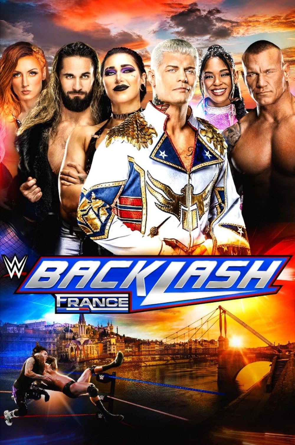 مشاهدة عرض WWE Backlash France 2024 مترجم