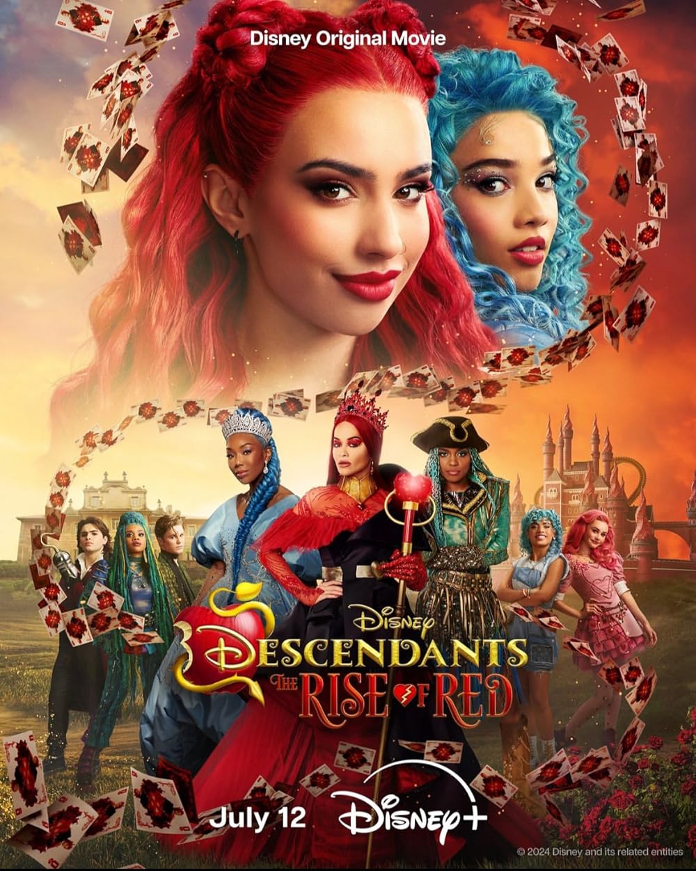 مشاهدة فيلم Descendants: The Rise of Red 2024 مترجم اون لاين