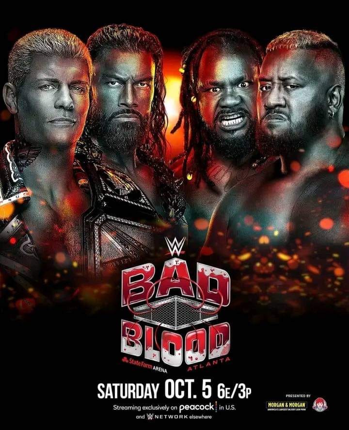 مشاهدة عرض WWE Bad Blood 2024 مترجم اون لاين