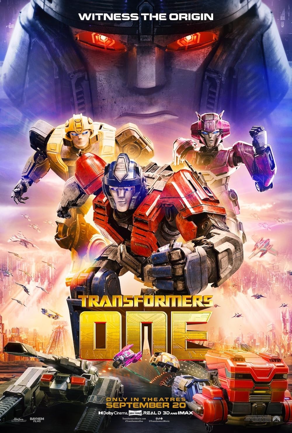 مشاهدة فيلم Transformers One 2024 مترجم اون لاين