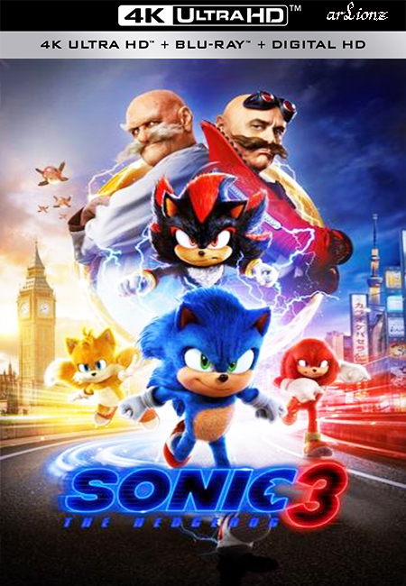 فيلم Sonic the Hedgehog 3 2024 4K مترجم