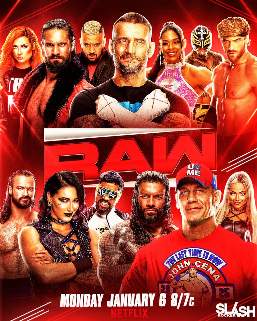 مشاهدة عرض الرو WWE Raw 13.01.2024 اون لاين